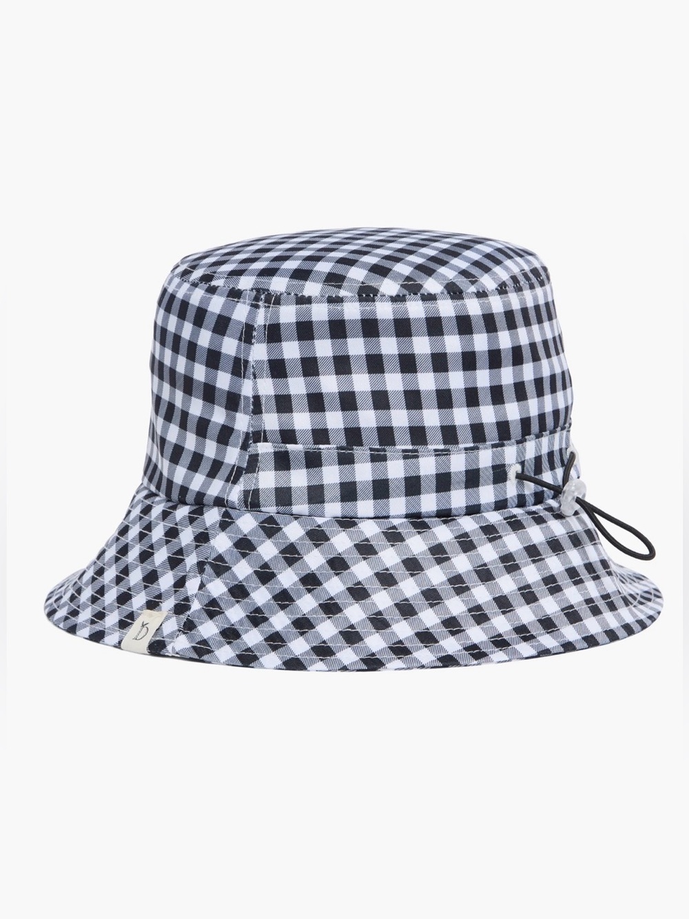 Do everything in love Black & White Gingham Bucket Hat